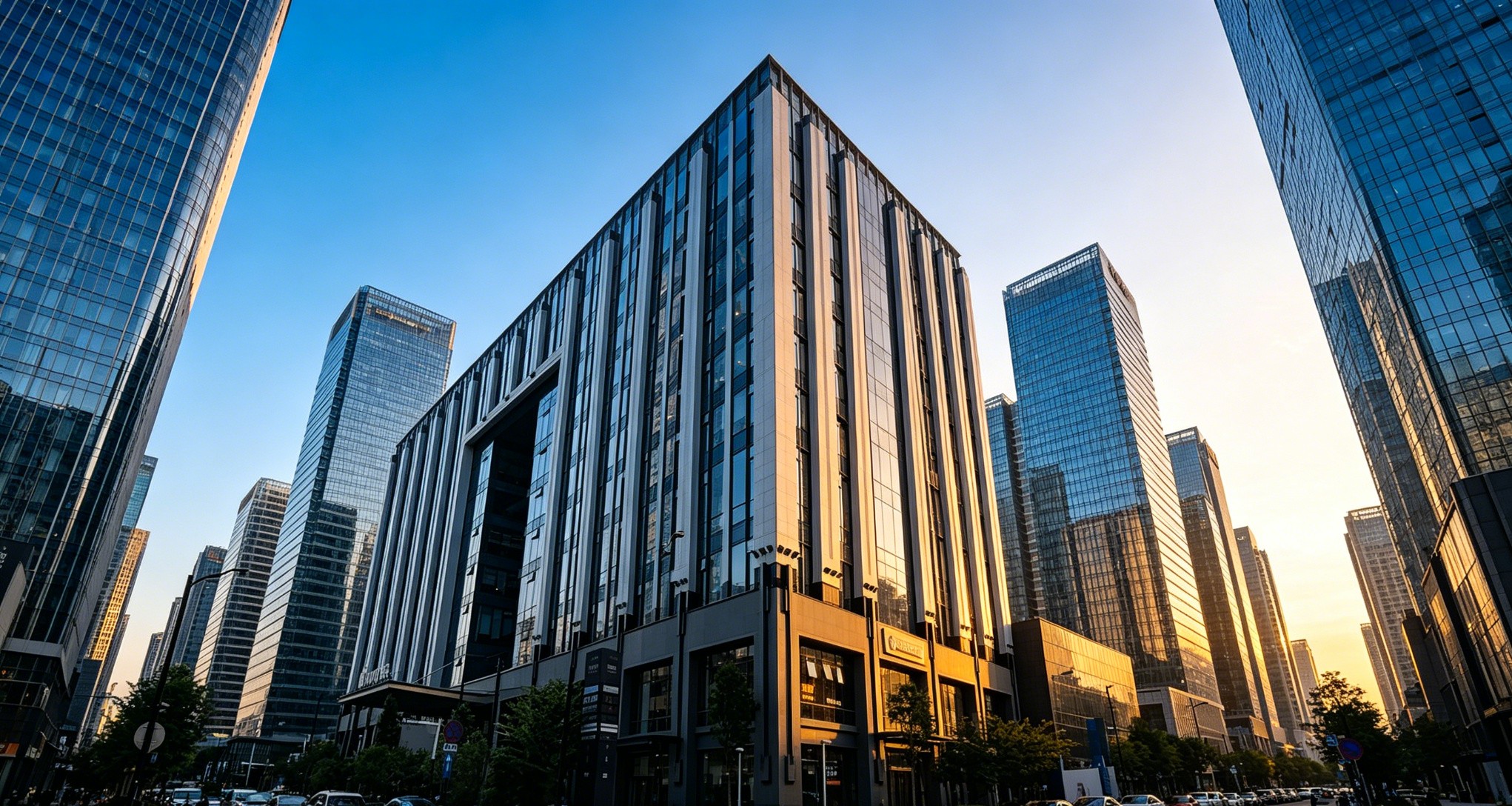 现代建筑外观